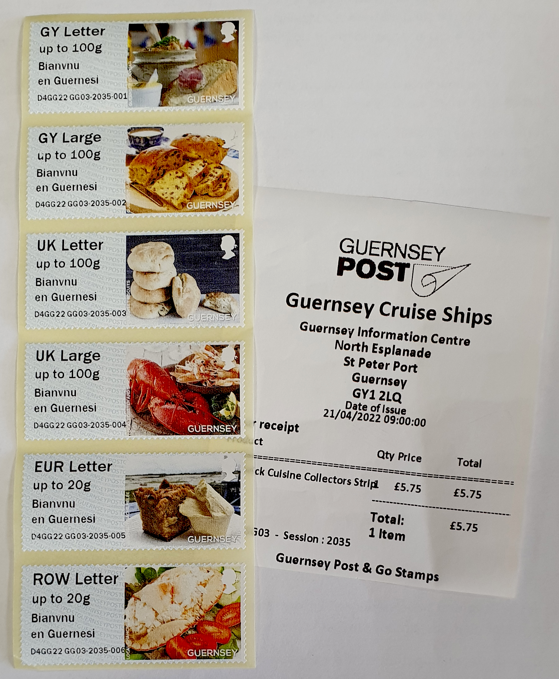 Guernsey to vend Post and Go stamps at Guernsey’s Tourist Information Centre